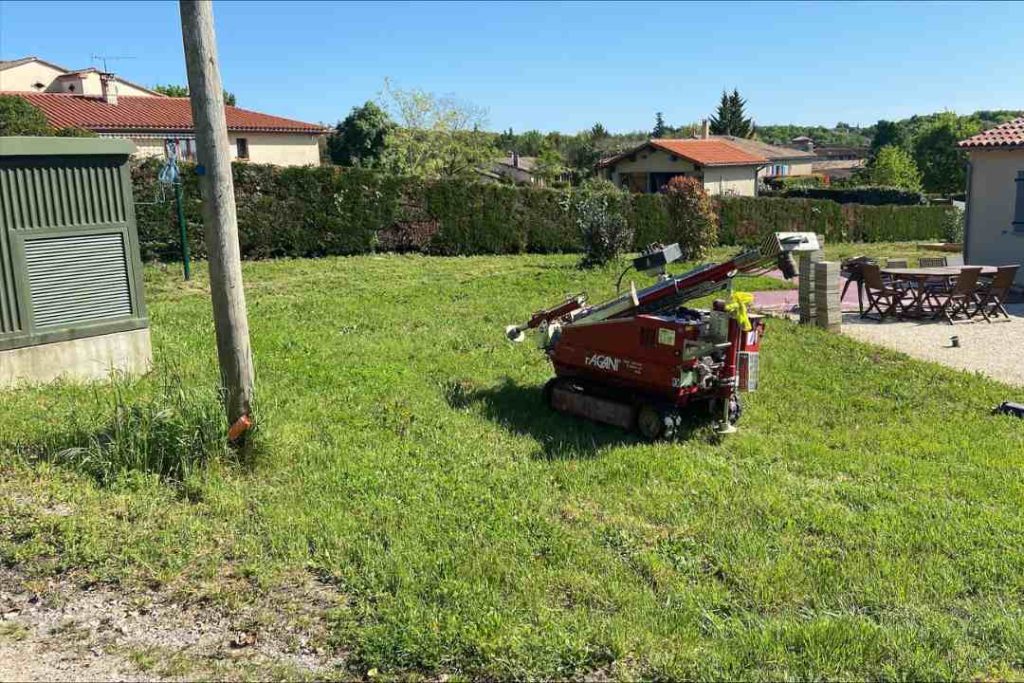Réalisation d'un diagnostique G2 AVP à Saint-Sulpice-la-Pointe pour l'étude des terrasses alluvionnaires avant construction.